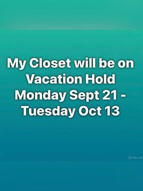 Vacation Hold Notice